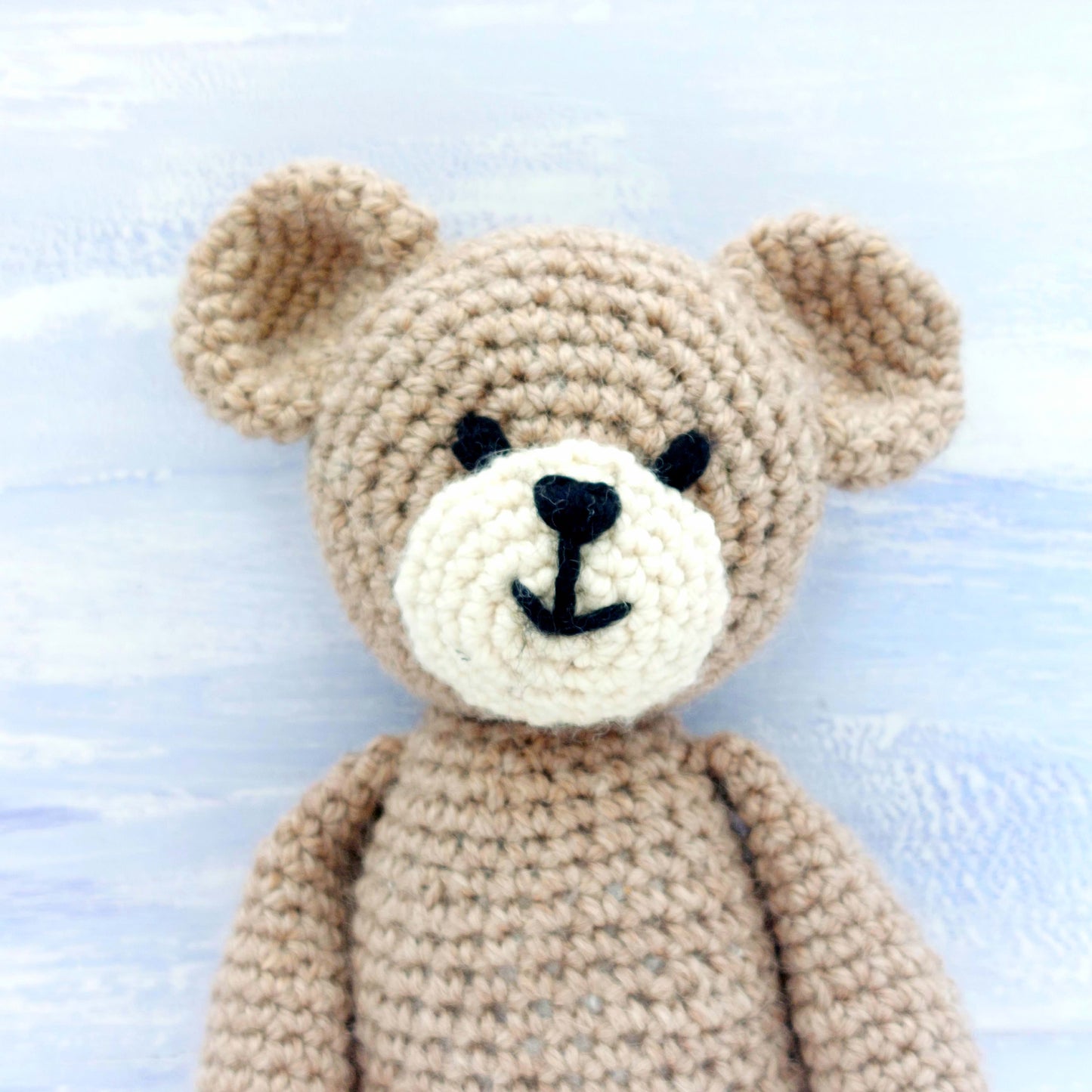 PDF Crochet Pattern - Teddy the Bear (for Beginners)