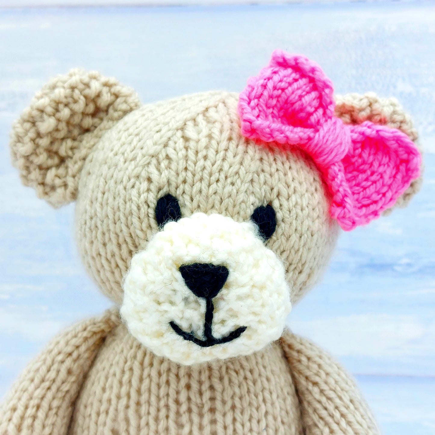 Knitted Tommy & Tilly the Bears - PDF Knitting Pattern