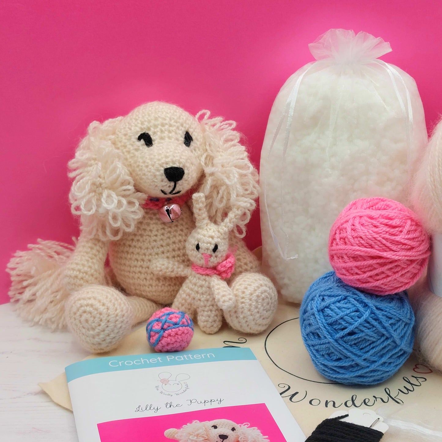 Lilly the Puppy Crochet Kit