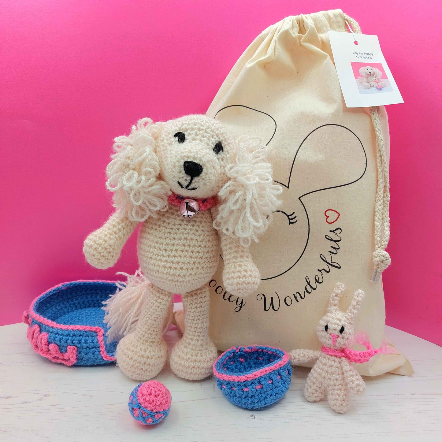 Lilly the Puppy Crochet Kit