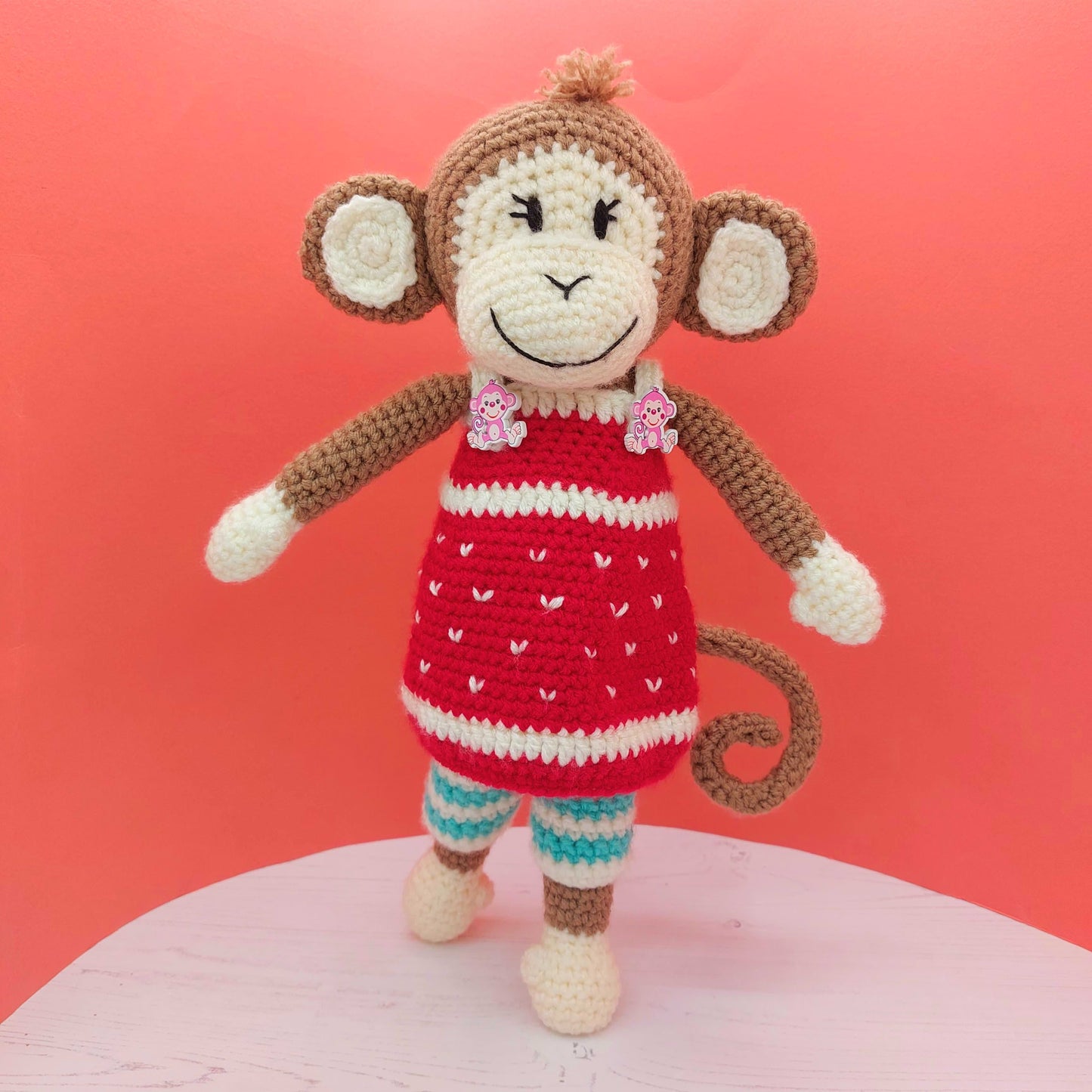 Archie & Gracie the Monkeys Crochet Kits
