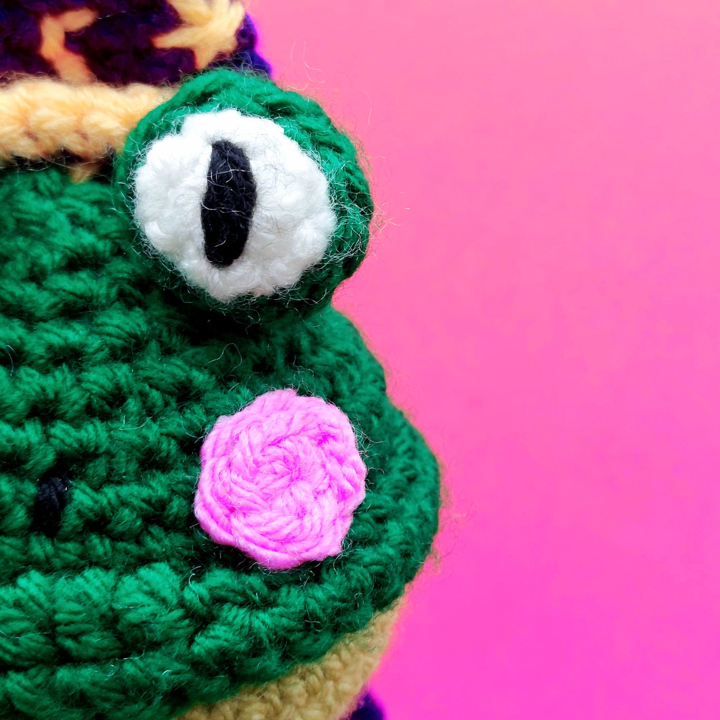 Fizzy the Wizard Frog - PDF Pattern