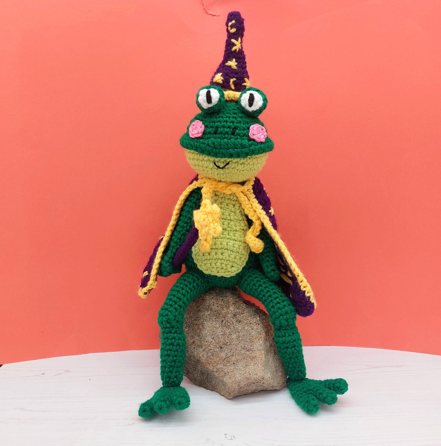 Fizzy the Wizard Frog - PDF Pattern