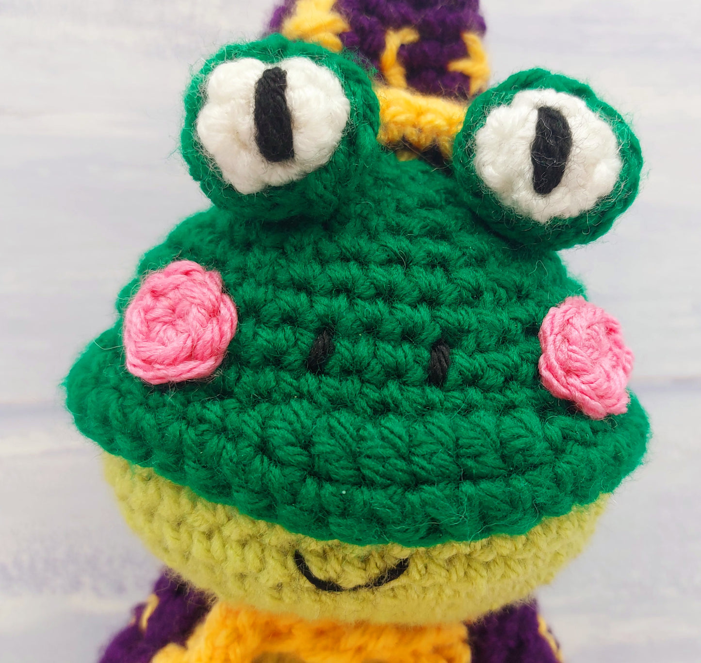 Fizzy the Wizard Frog - PDF Pattern