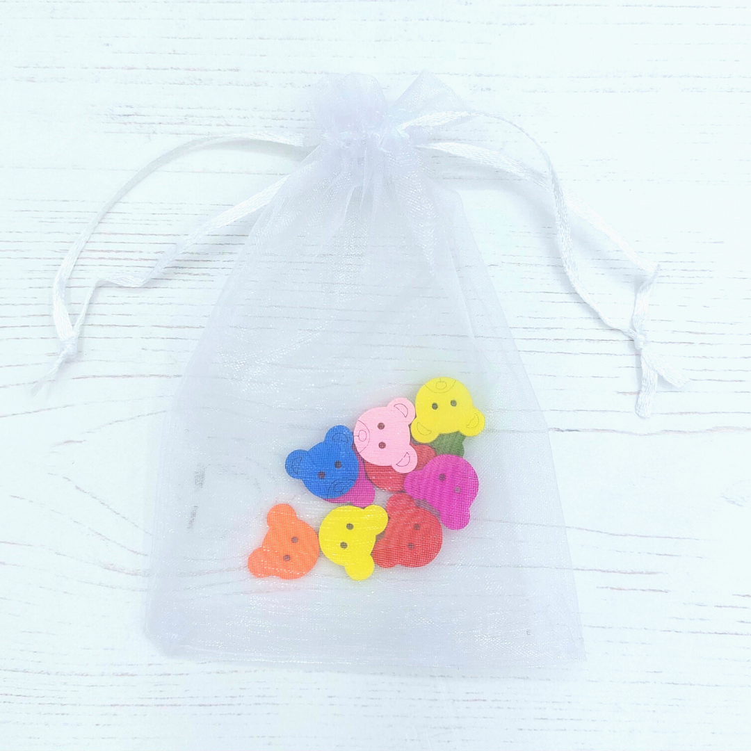Wooden buttons