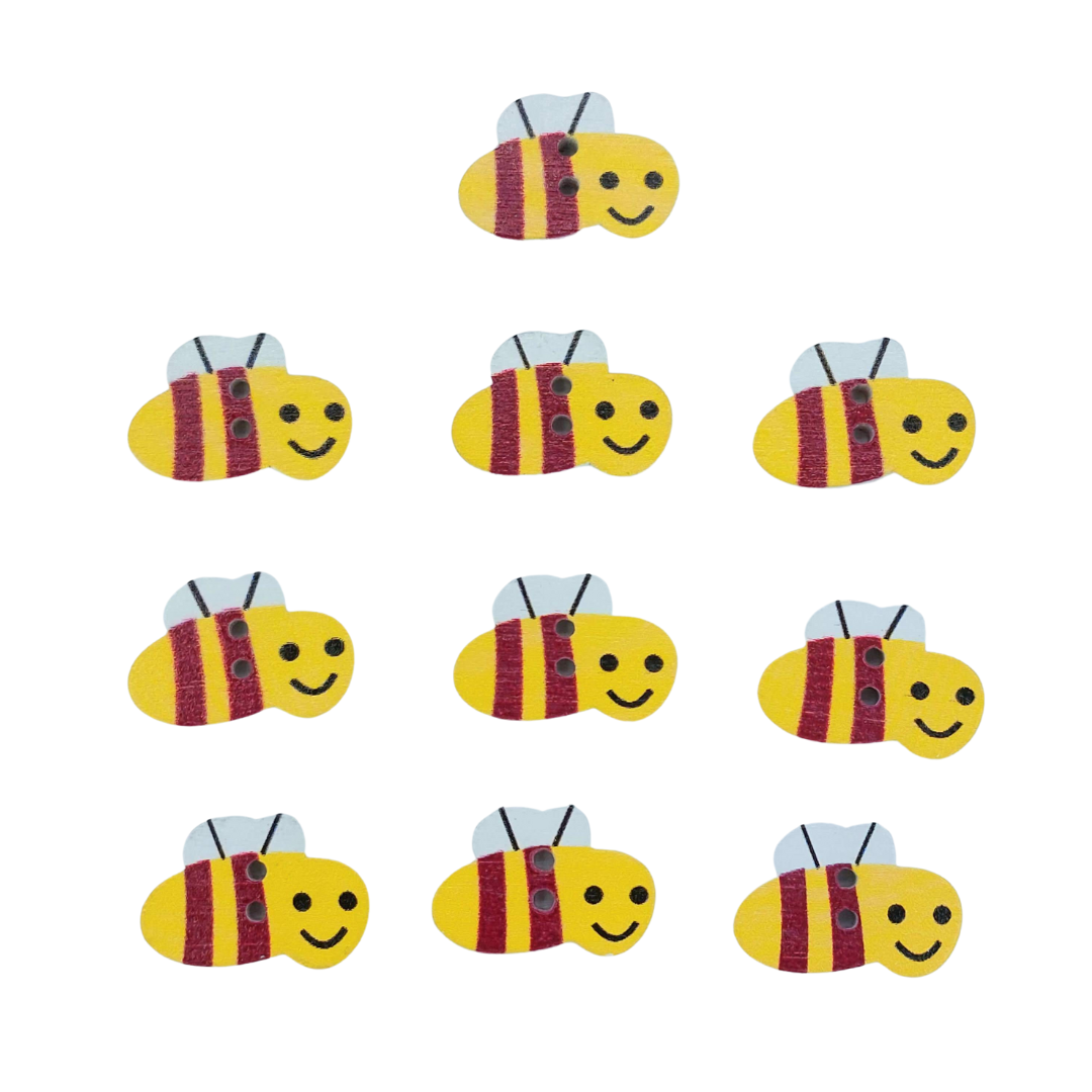 Wooden buttons