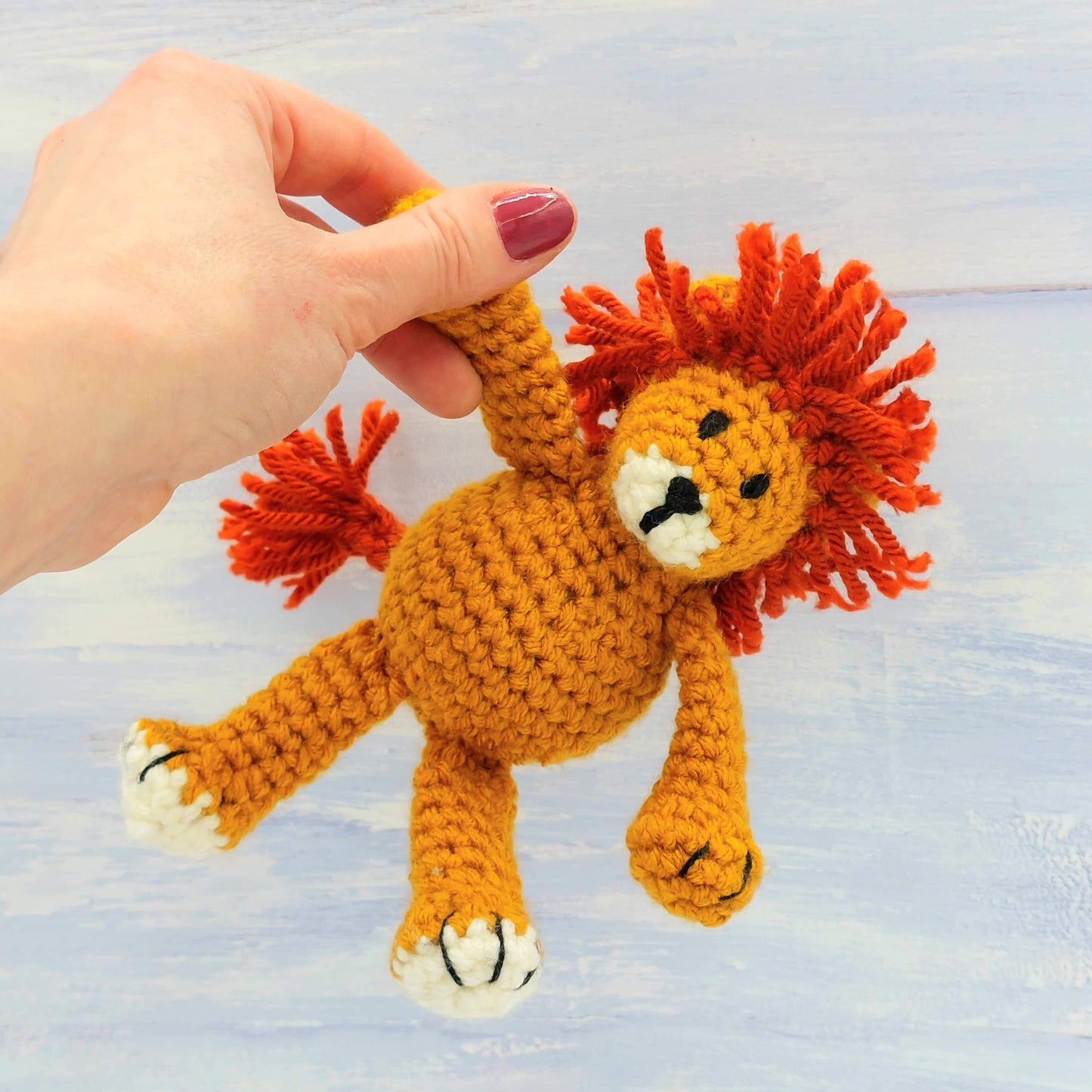 Baby Lion Mini Crochet Kit