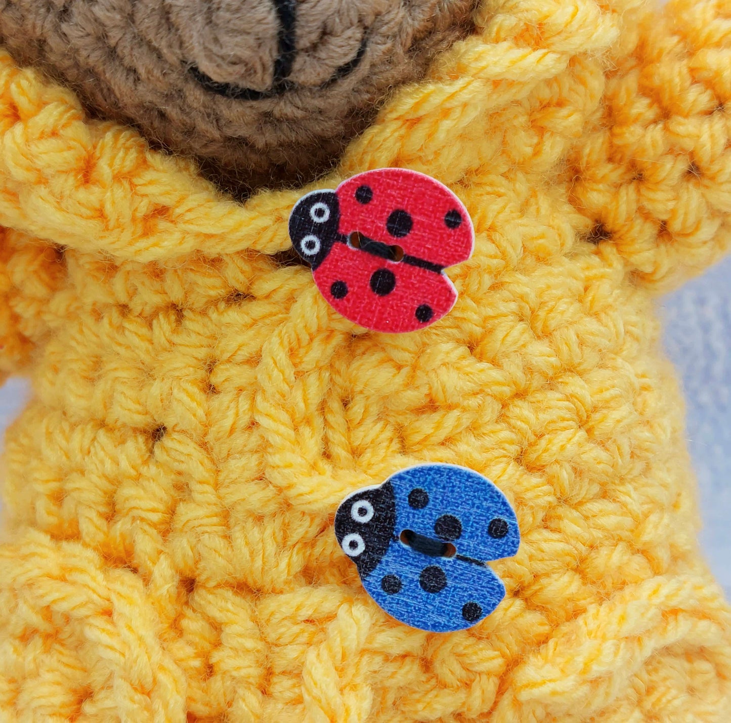 Baby Waffles the Bear Mini Crochet Kit