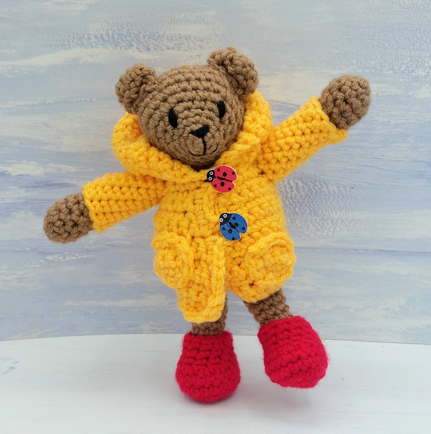 Baby Waffles the Bear Mini Crochet Kit
