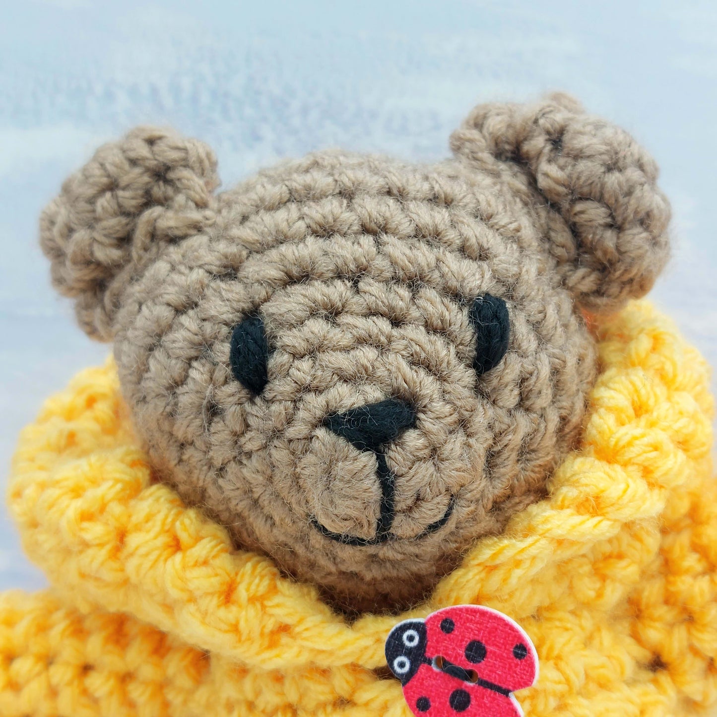 Baby Waffles the Bear Mini Crochet Kit