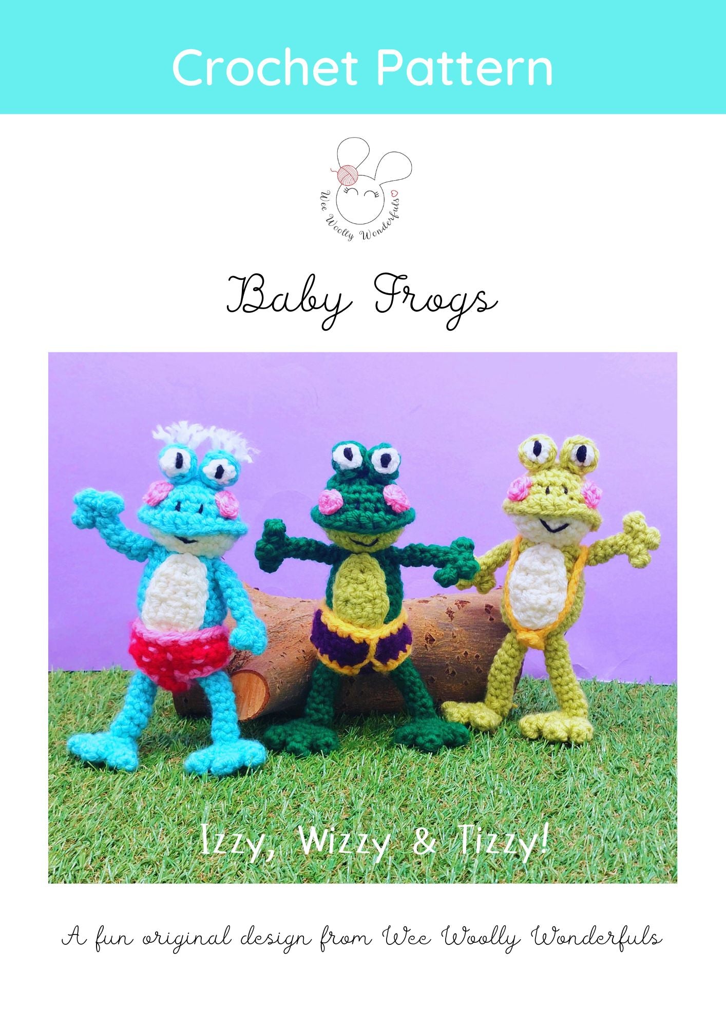 Crochet Printed Pattern Booklets