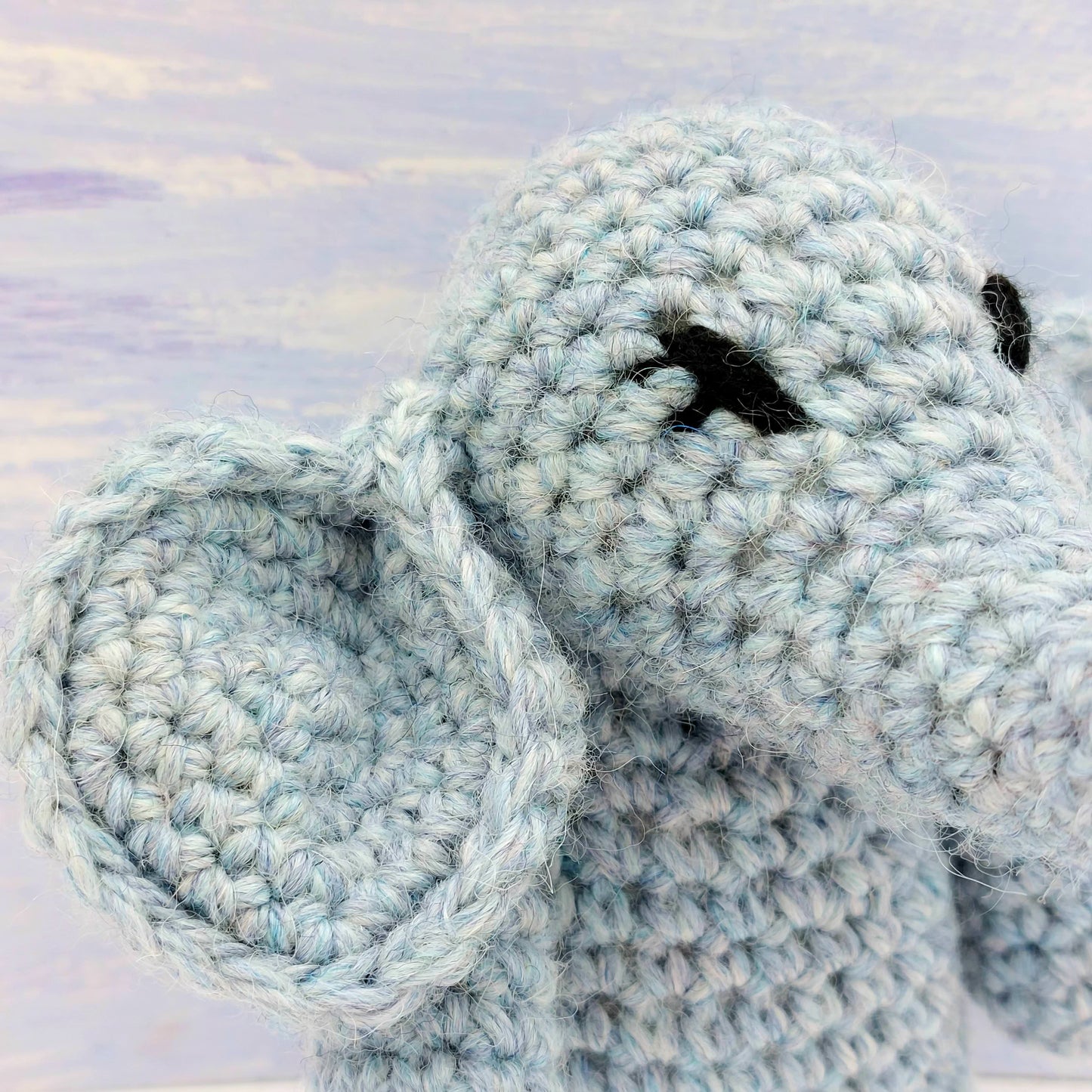 Baby Elephant Mini Crochet Kit in Luxury Wool & Alpaca