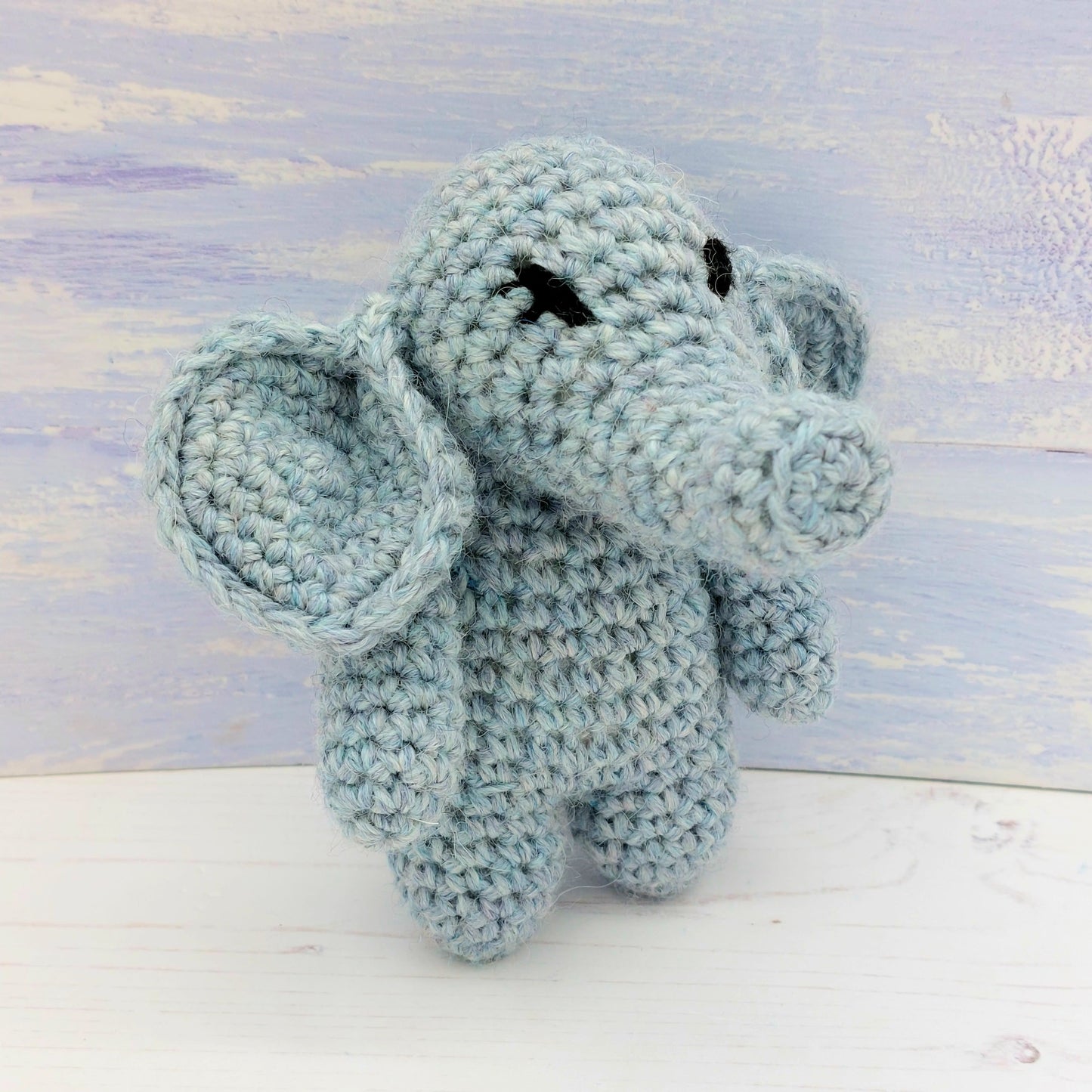 Baby Elephant Mini Crochet Kit in Luxury Wool & Alpaca