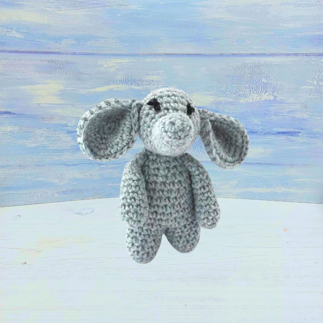 Baby Elephant Mini Crochet Kit in Luxury Wool & Alpaca
