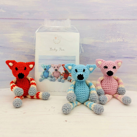 Baby Fox Mini Crochet Kit