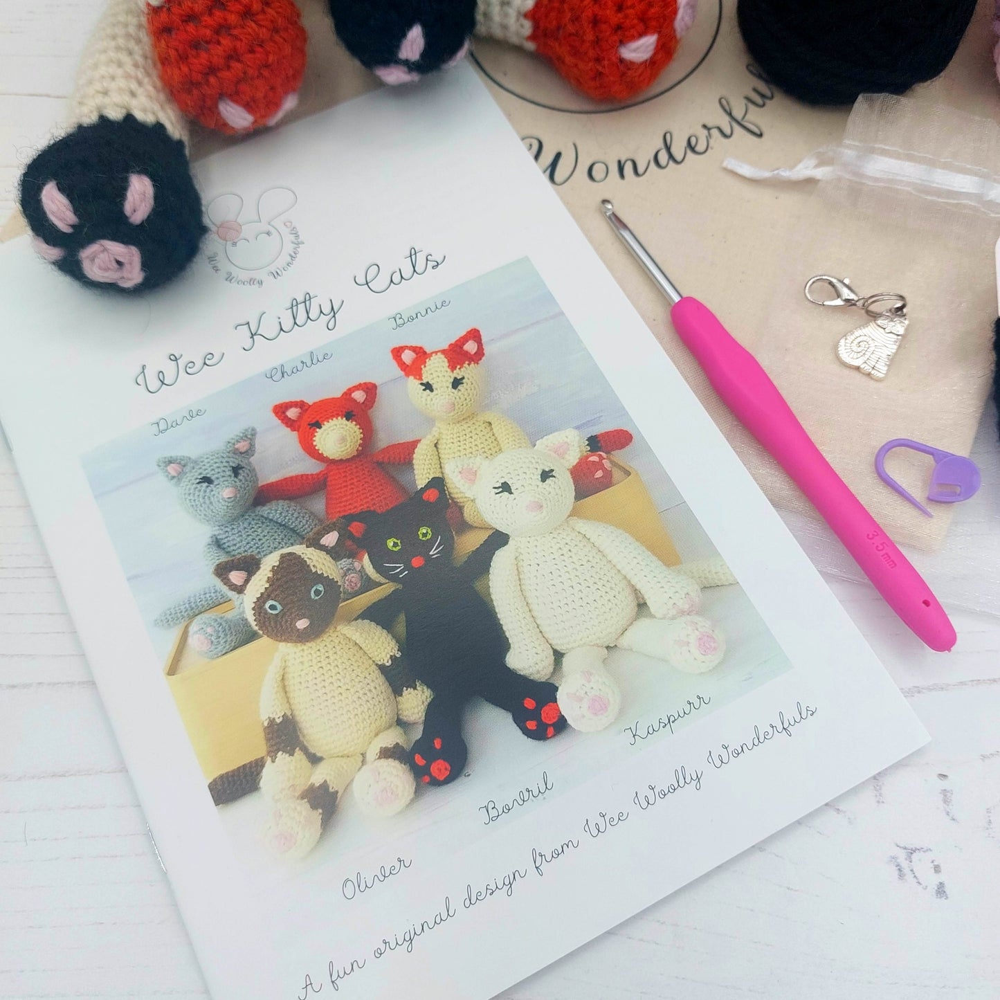 Crochet Cat - Image of Pattern Cover