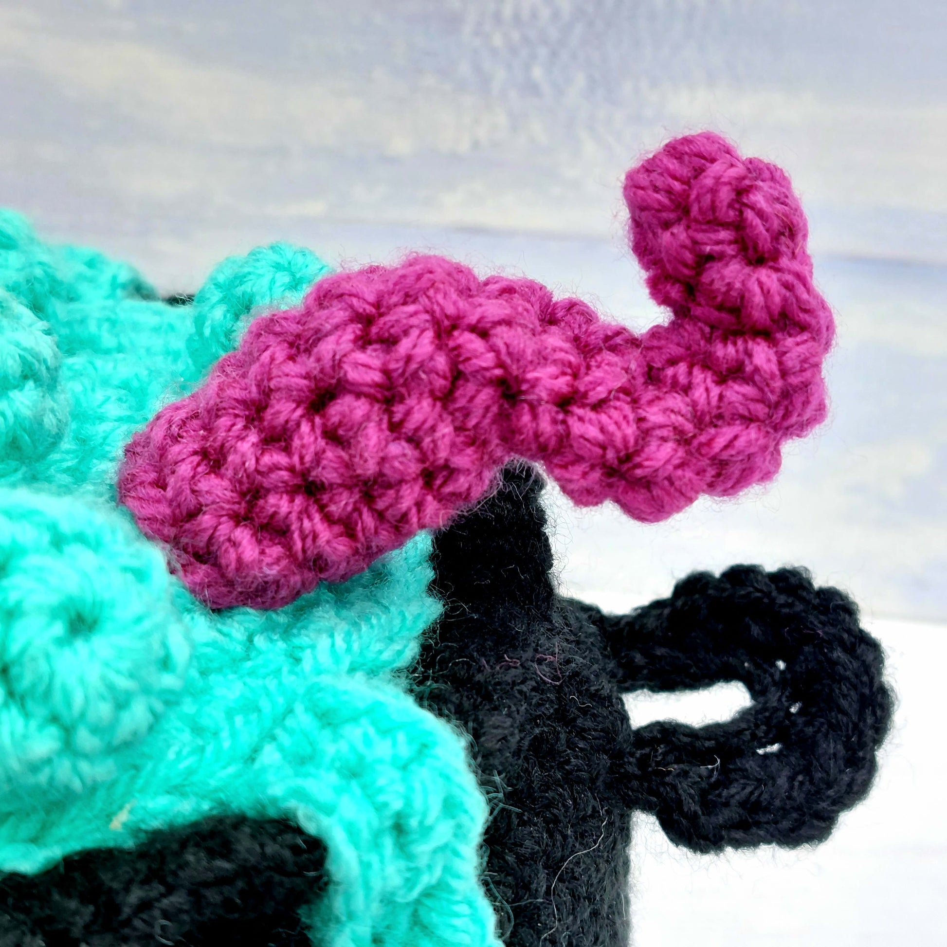 Tentacle coming from cauldron