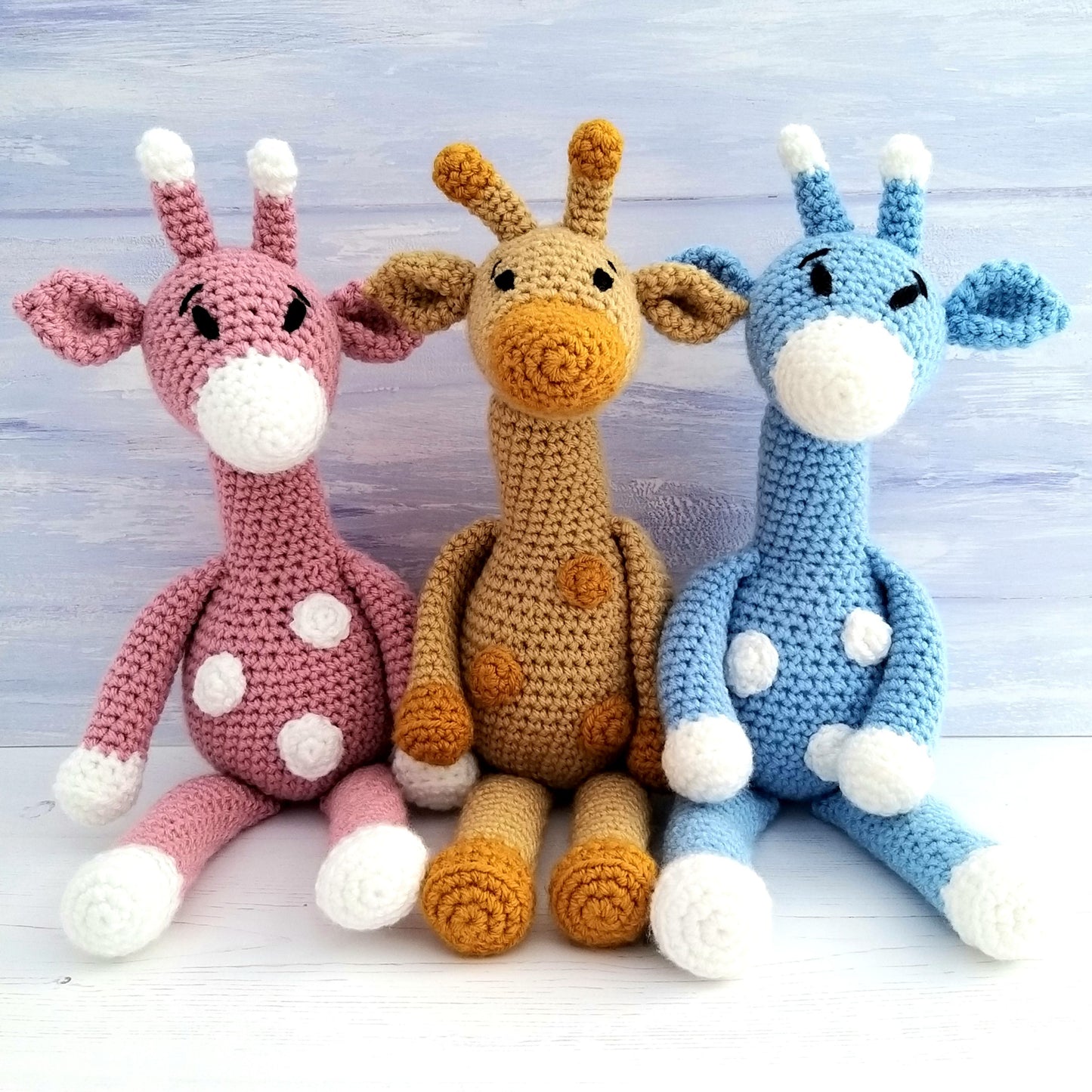 Giraffe Crochet Kit - Complete Beginner Kit with Video Tutorials