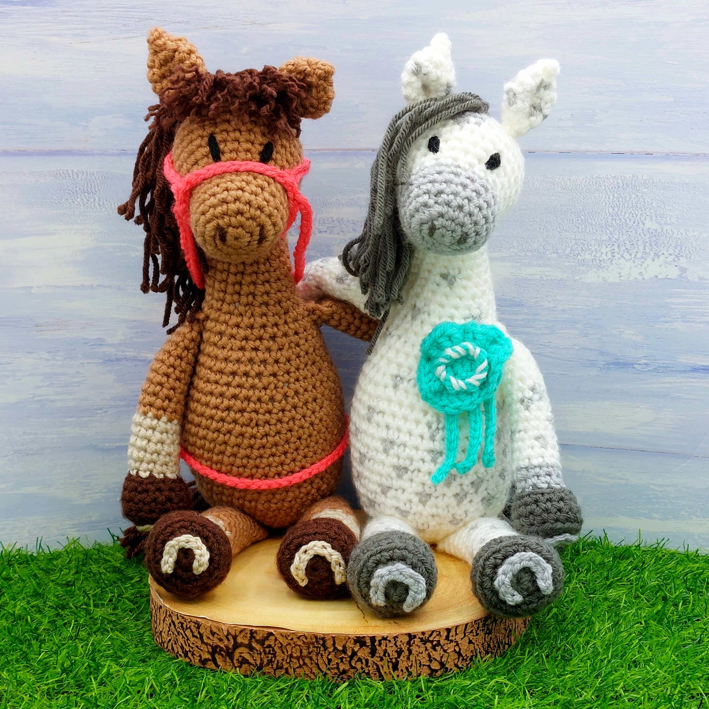 Sundance and Storm the Horses Crochet Kit