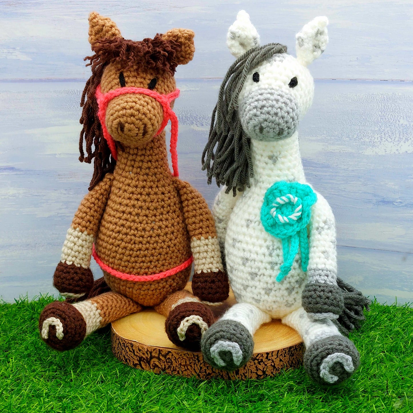 Sundance and Storm the Horses Crochet Kit