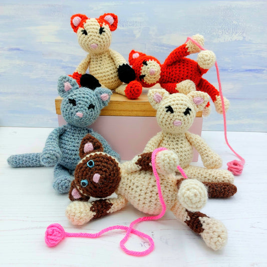 PDF Crochet Pattern - The Baby Kittens!