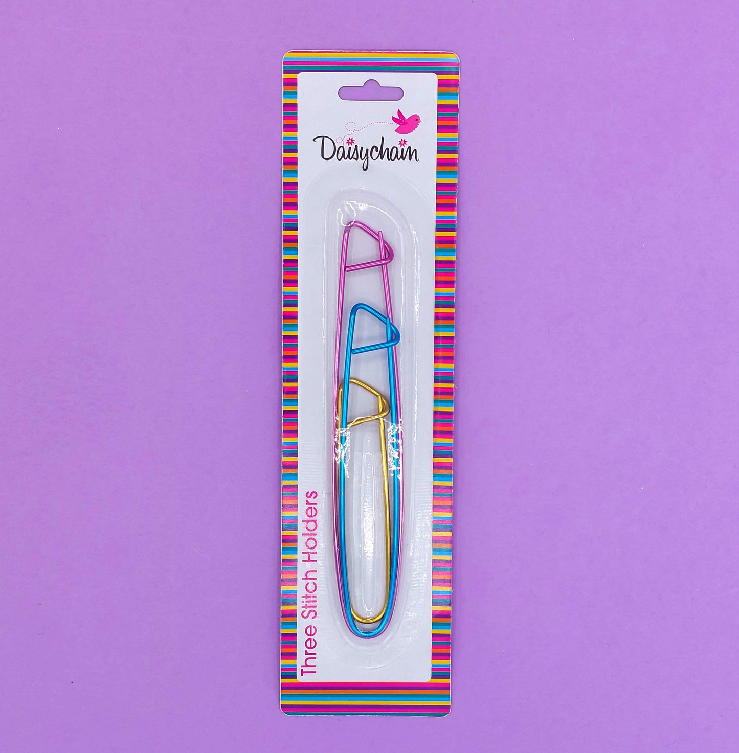 Knitting Stitch Holders - set of 3