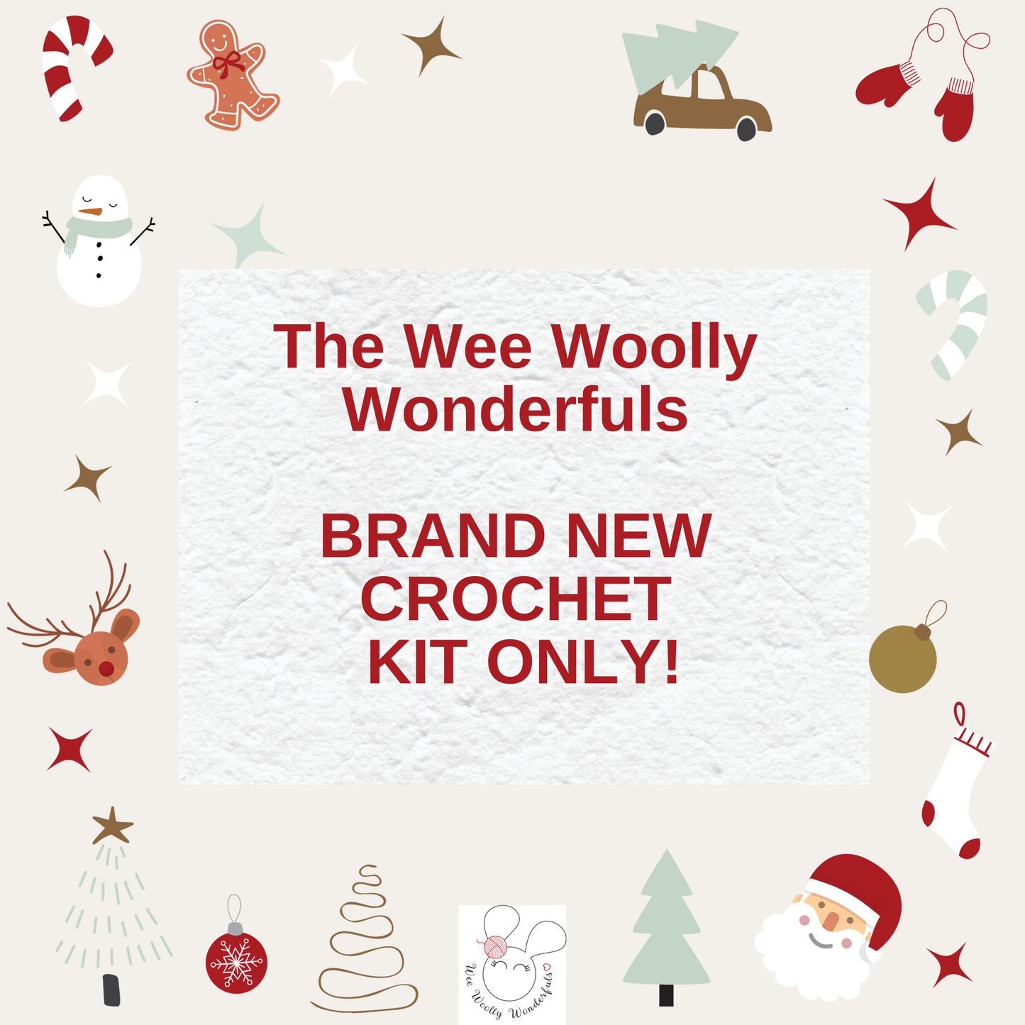 Brand New Crochet Kit Only