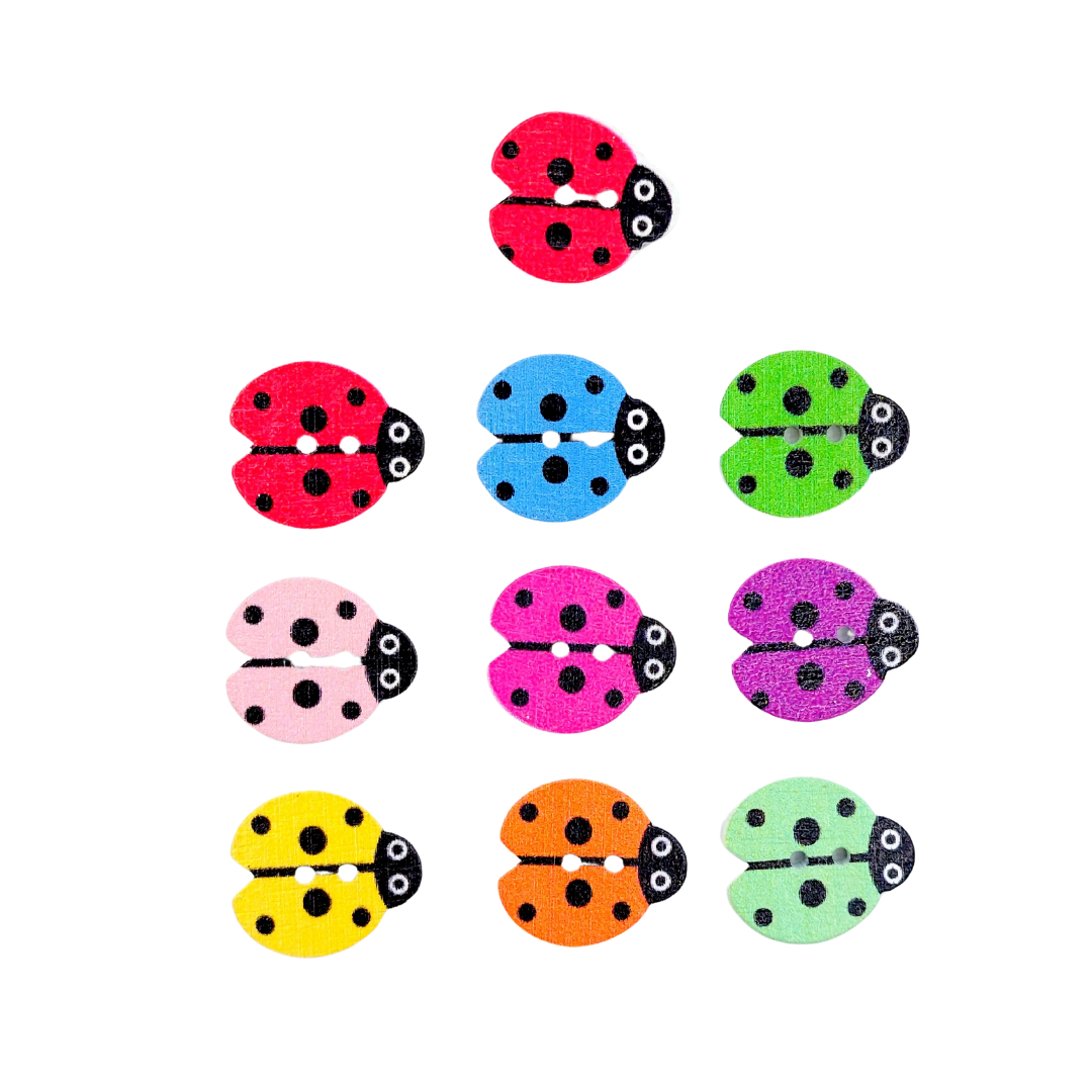 Wooden buttons
