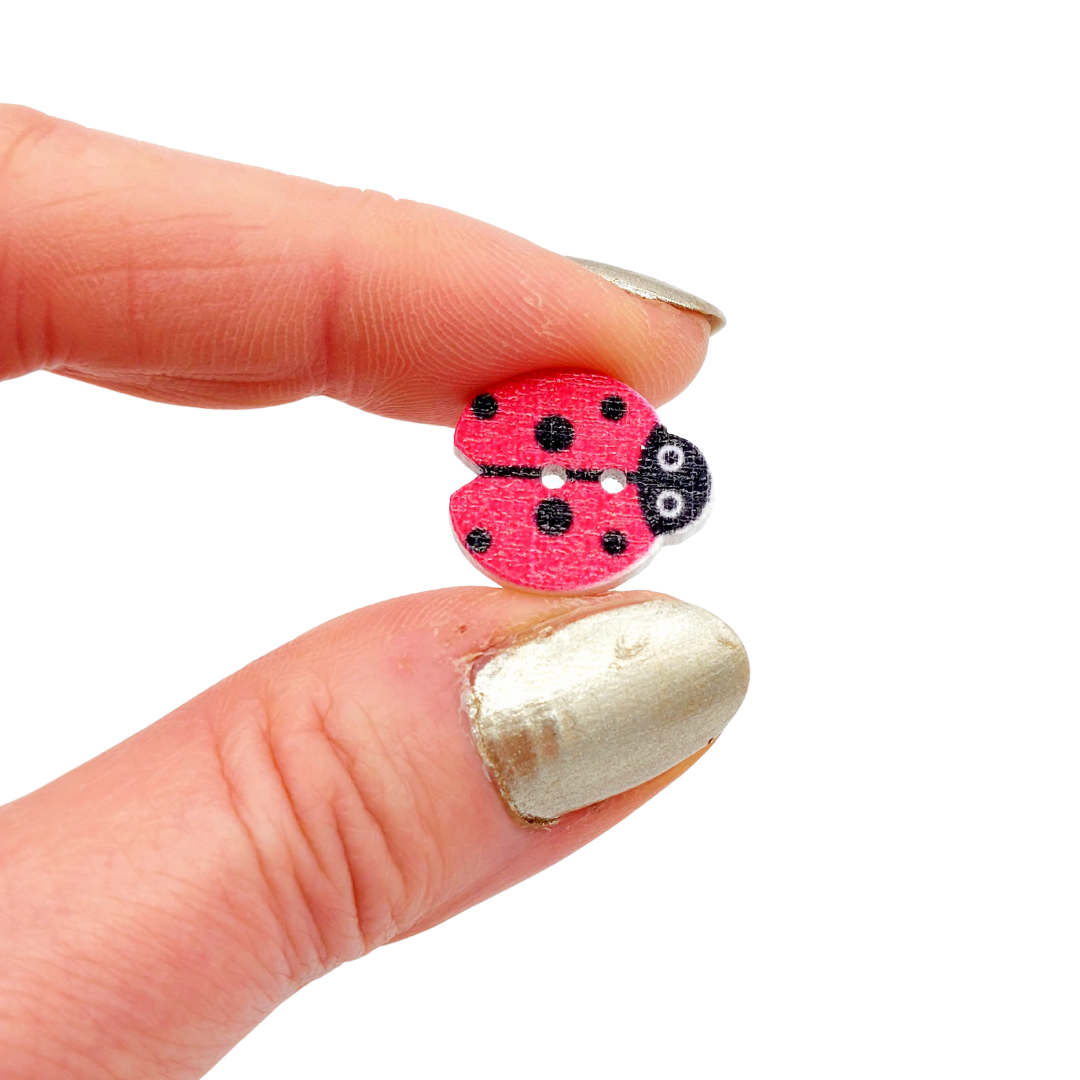 Wooden buttons