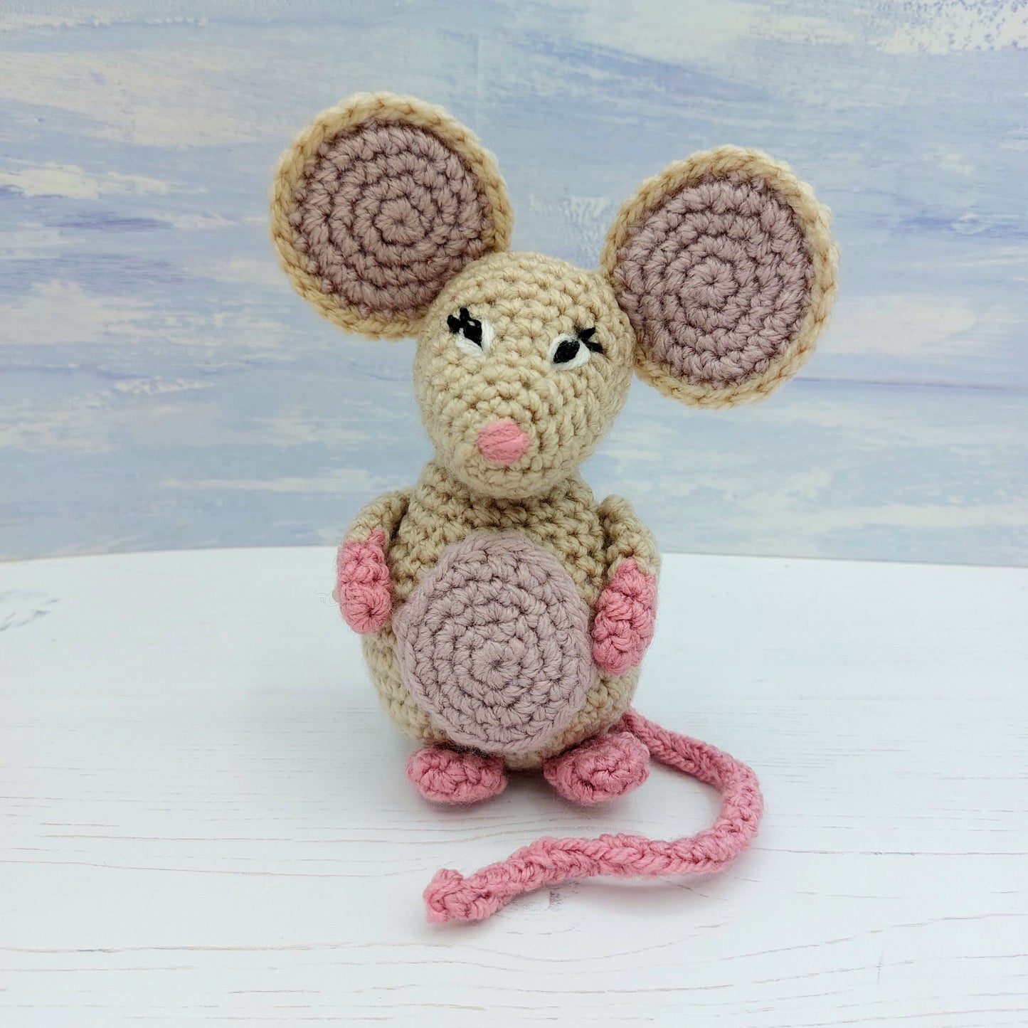 Mabel the Mouse Book and Crochet Kit Bundles