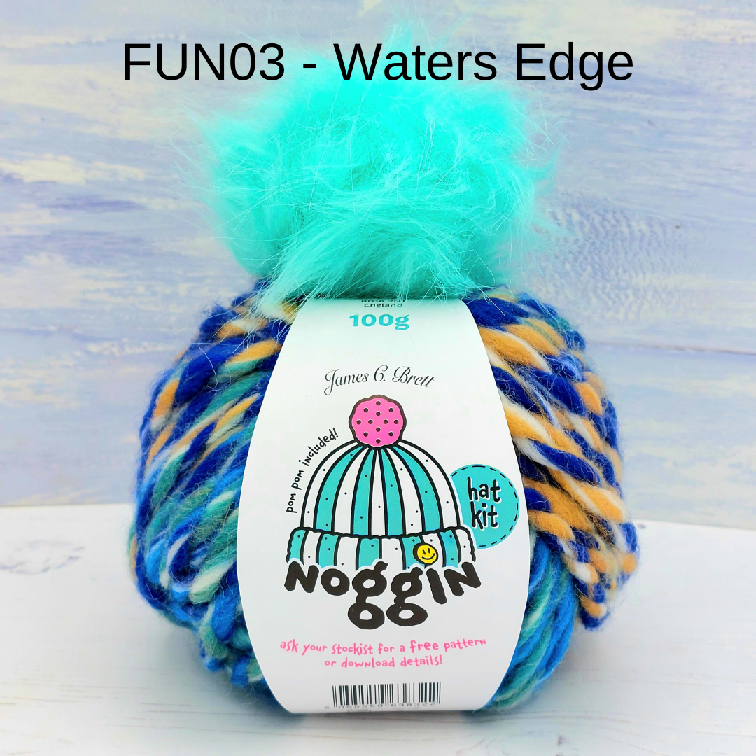 Noggin Hat Knitting Kit - available in 6 different colours!