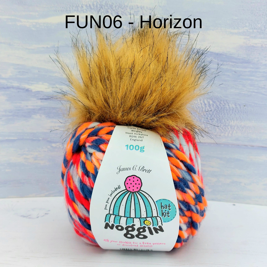 Noggin Hat Knitting Kit - available in 6 different colours!