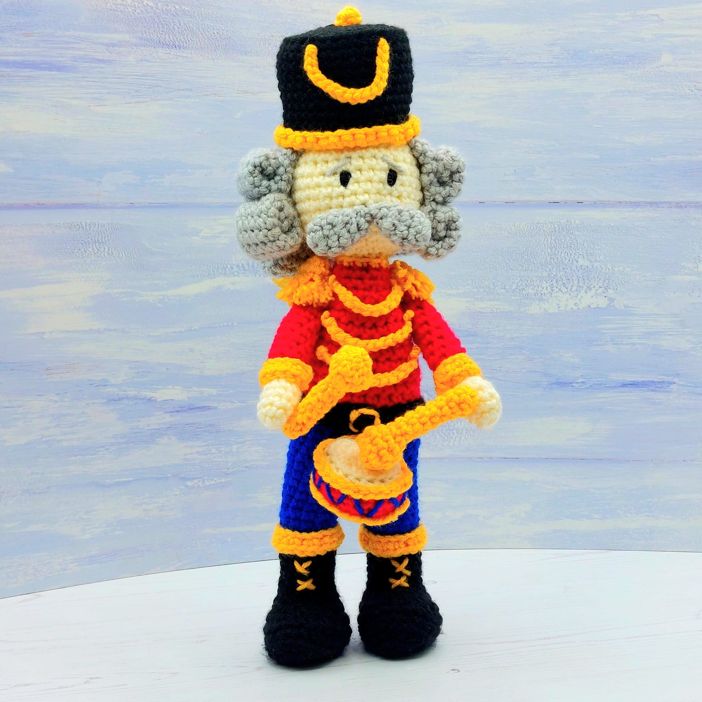 Ned the Nutcracker Crochet Kit