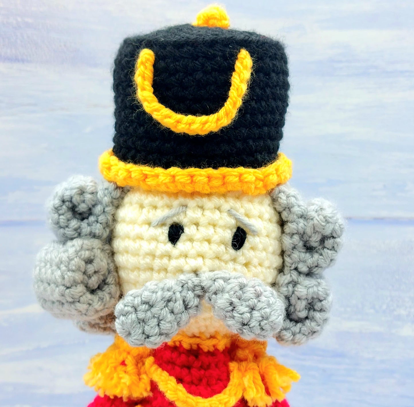 Ned the Nutcracker Crochet Kit