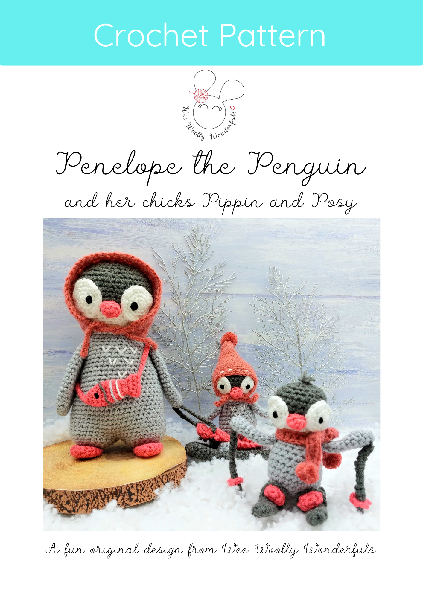 Crochet Printed Pattern Booklets