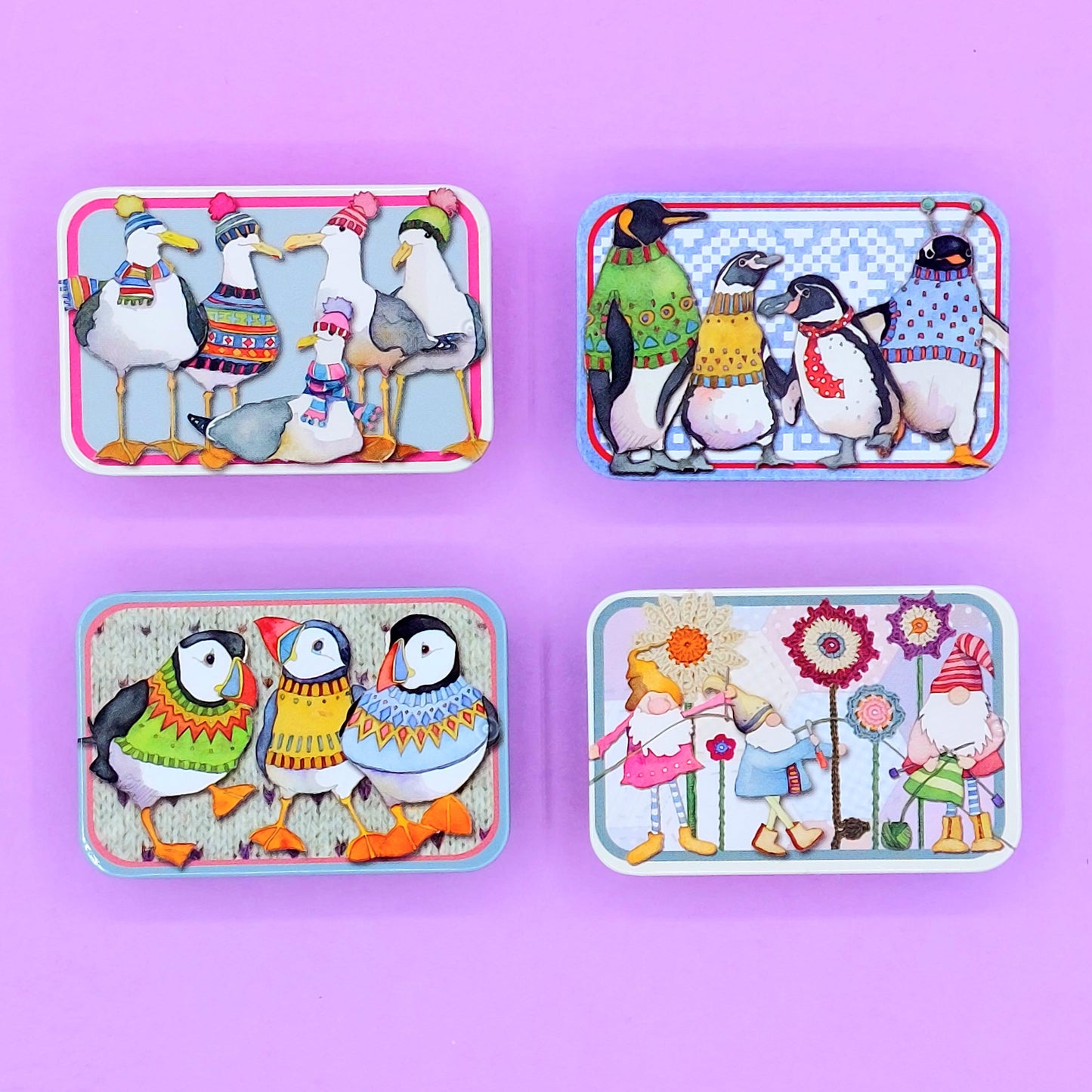 Cute Pocket Tins - choose from 4 designs