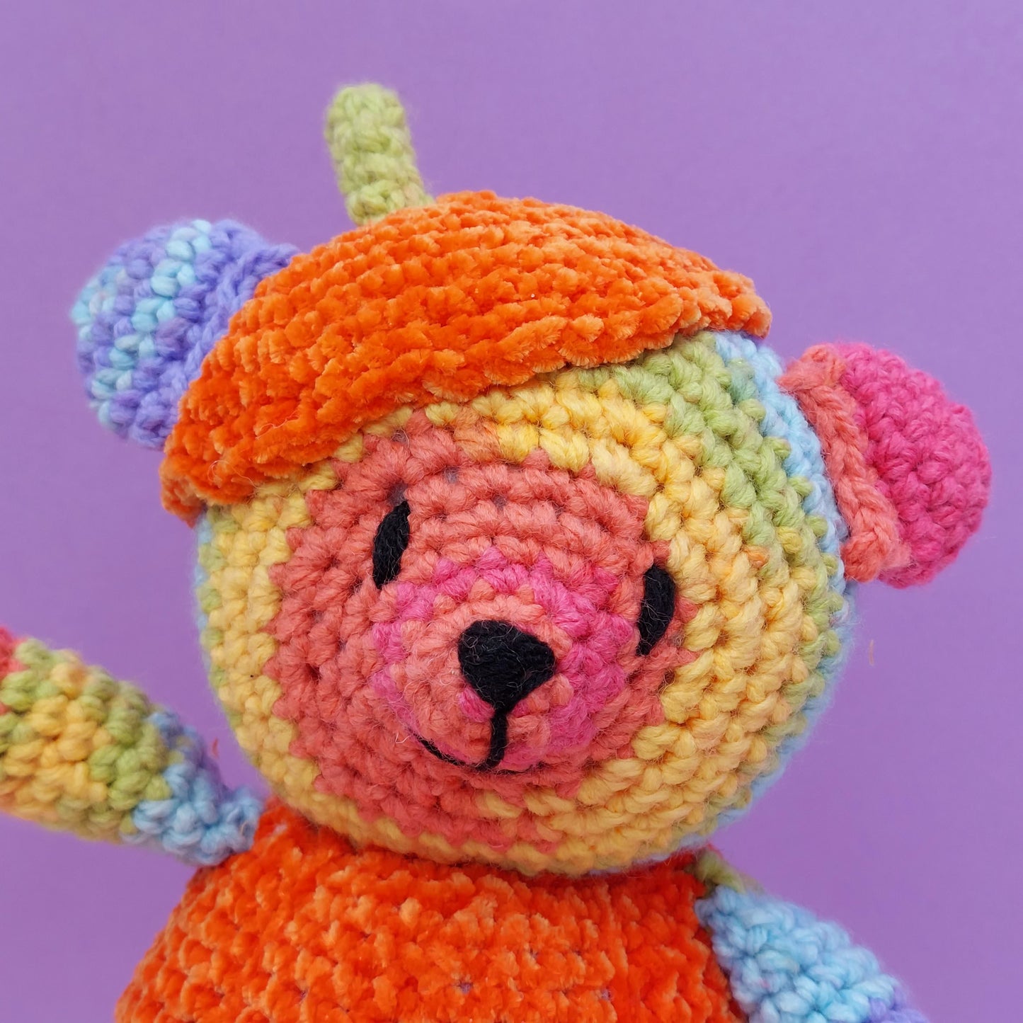 Pumpkin Pie the Bear and his Pumpkins - PDF Pattern