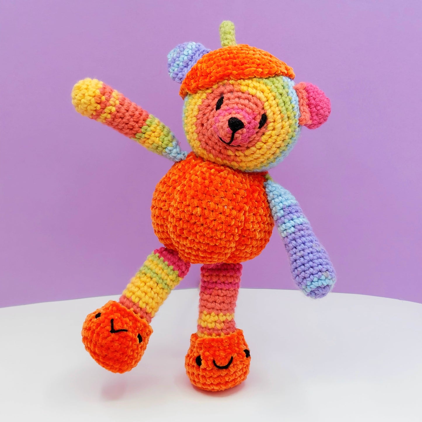 Pumpkin Pie the Bear and his Pumpkins - PDF Pattern
