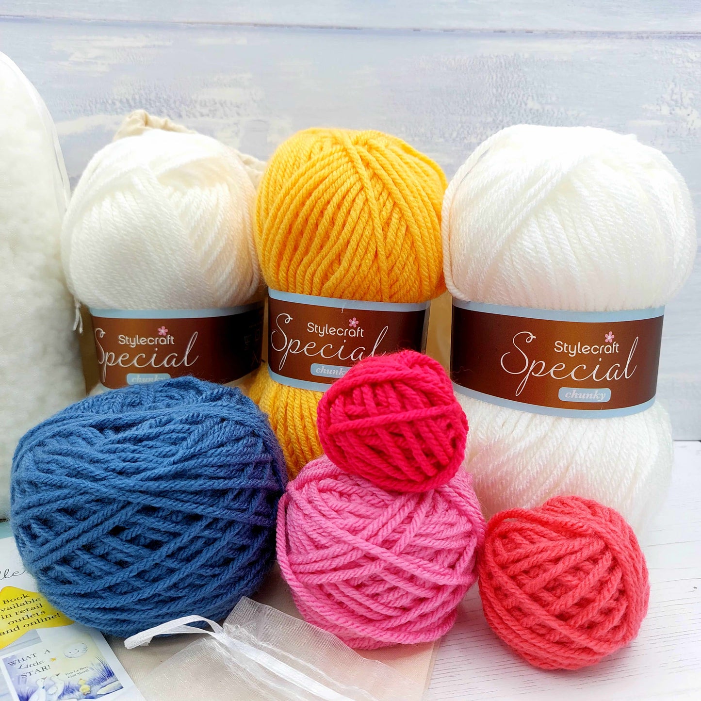Splish, Splash, Puddles, MOON and Star Crochet Kit!