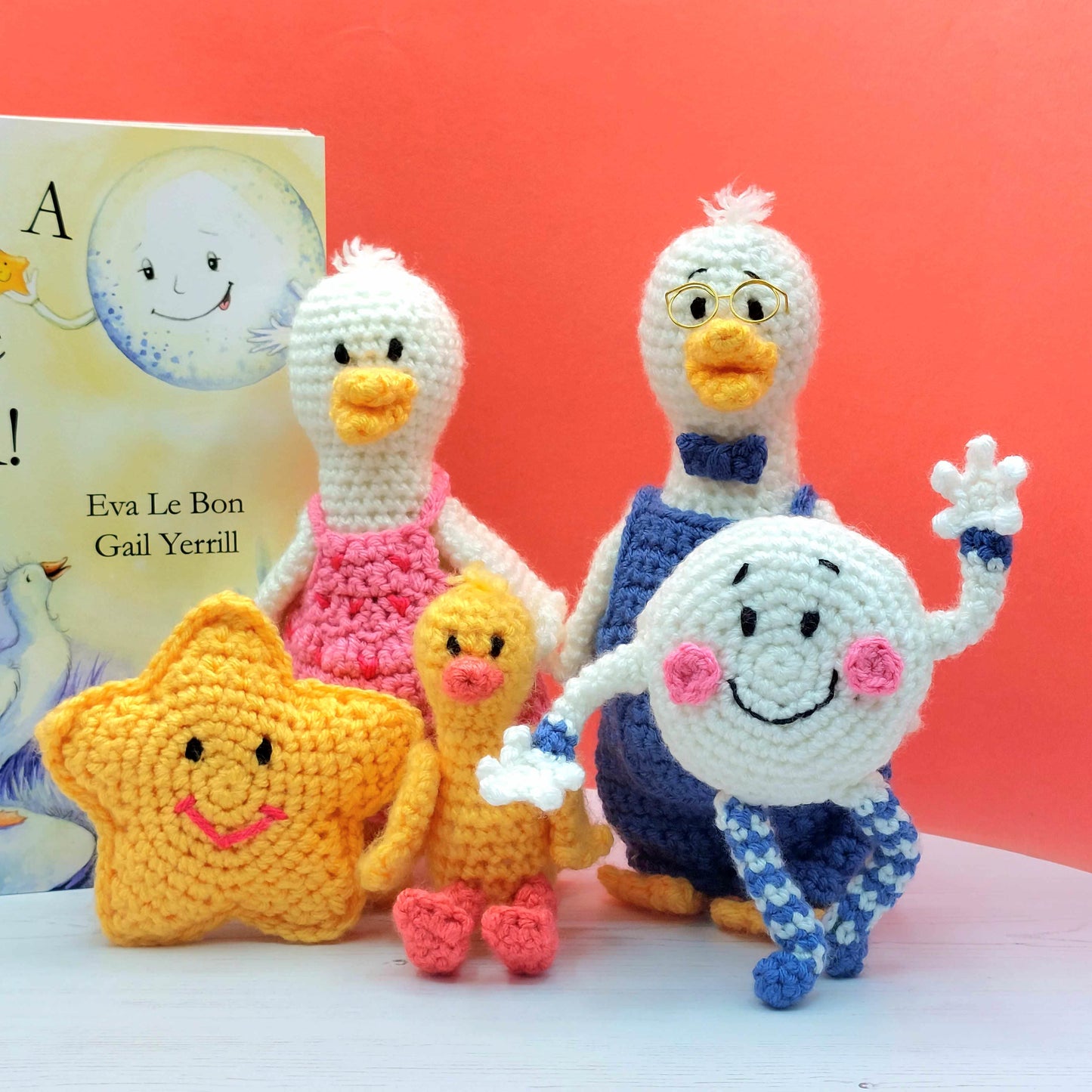 Splish, Splash, Puddles, MOON and Star Crochet Kit!