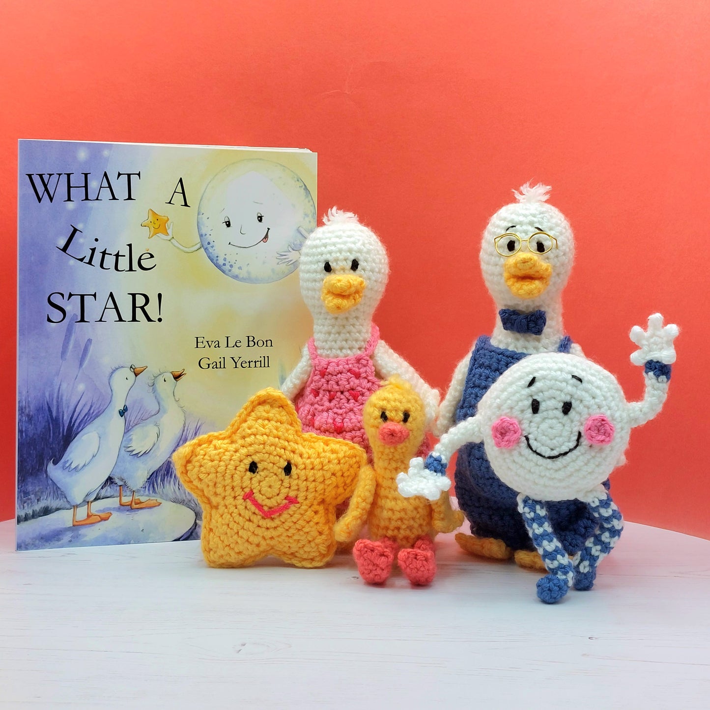 Splish, Splash, Puddles, MOON and Star Crochet Kit!