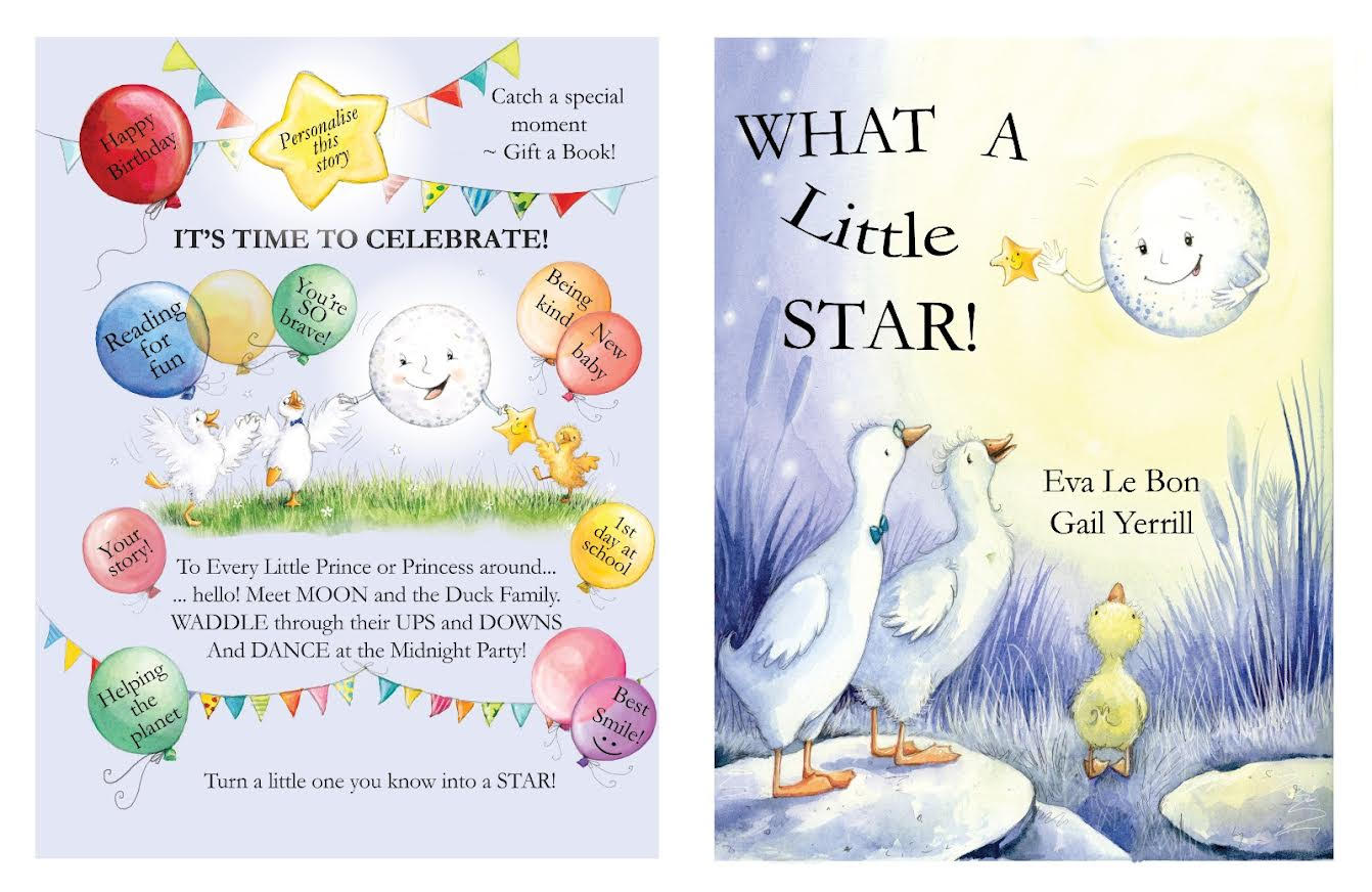 Splish, Splash, Puddles, MOON and Star Crochet Kit!