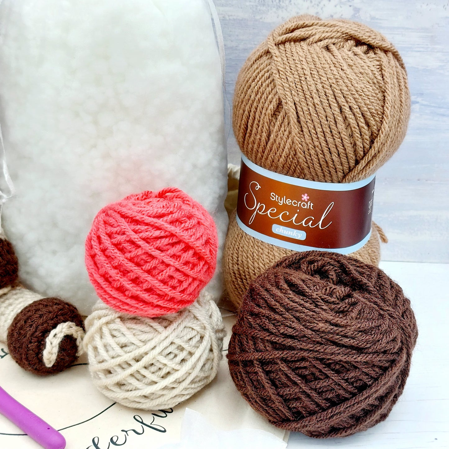 BRAND NEW - Sundance and Storm the Horses Crochet Kit