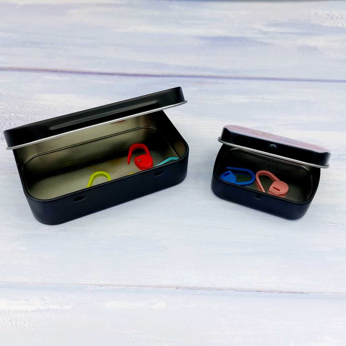 Wee Woolly Wonderfuls Hinged Tins - 2 sizes and designs available