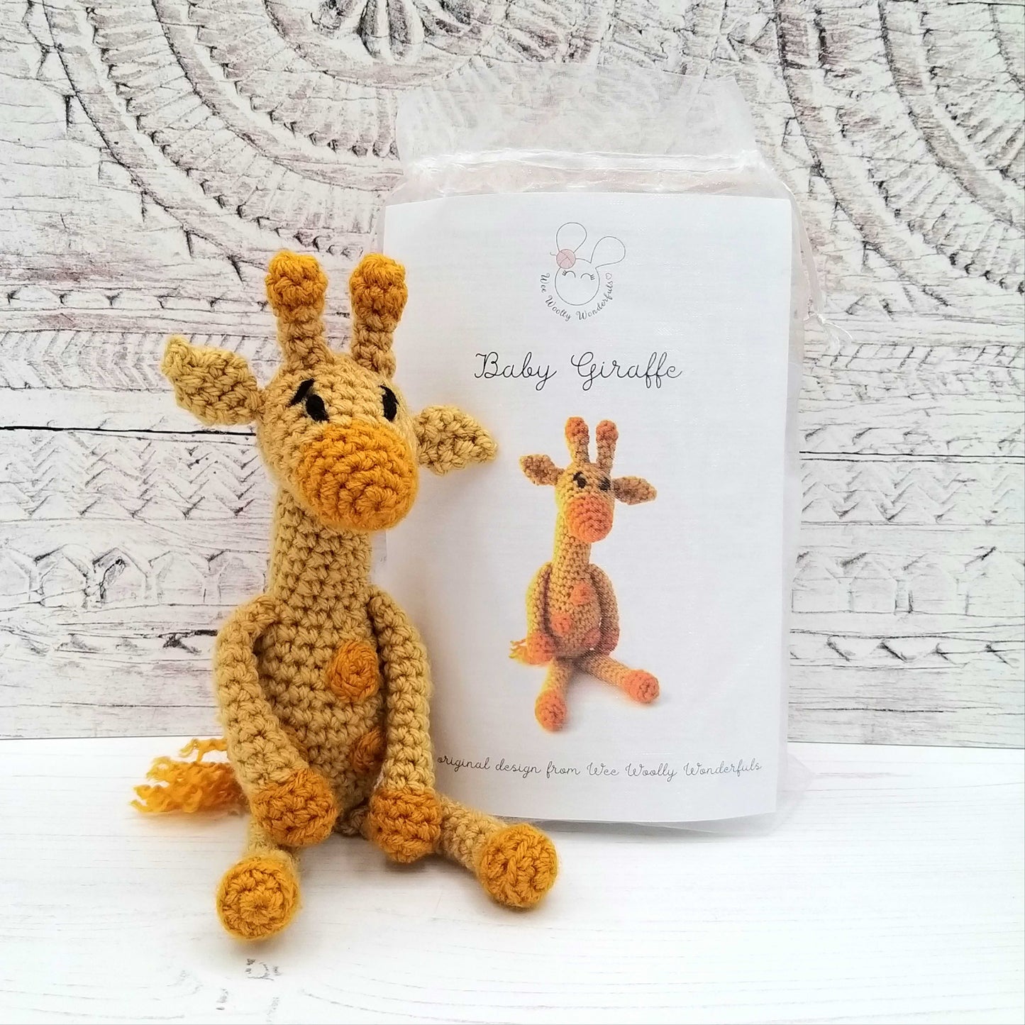Baby Giraffe Mini Crochet Kit