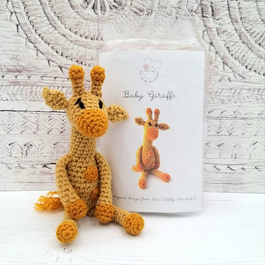 Baby Giraffe Mini Crochet Kit
