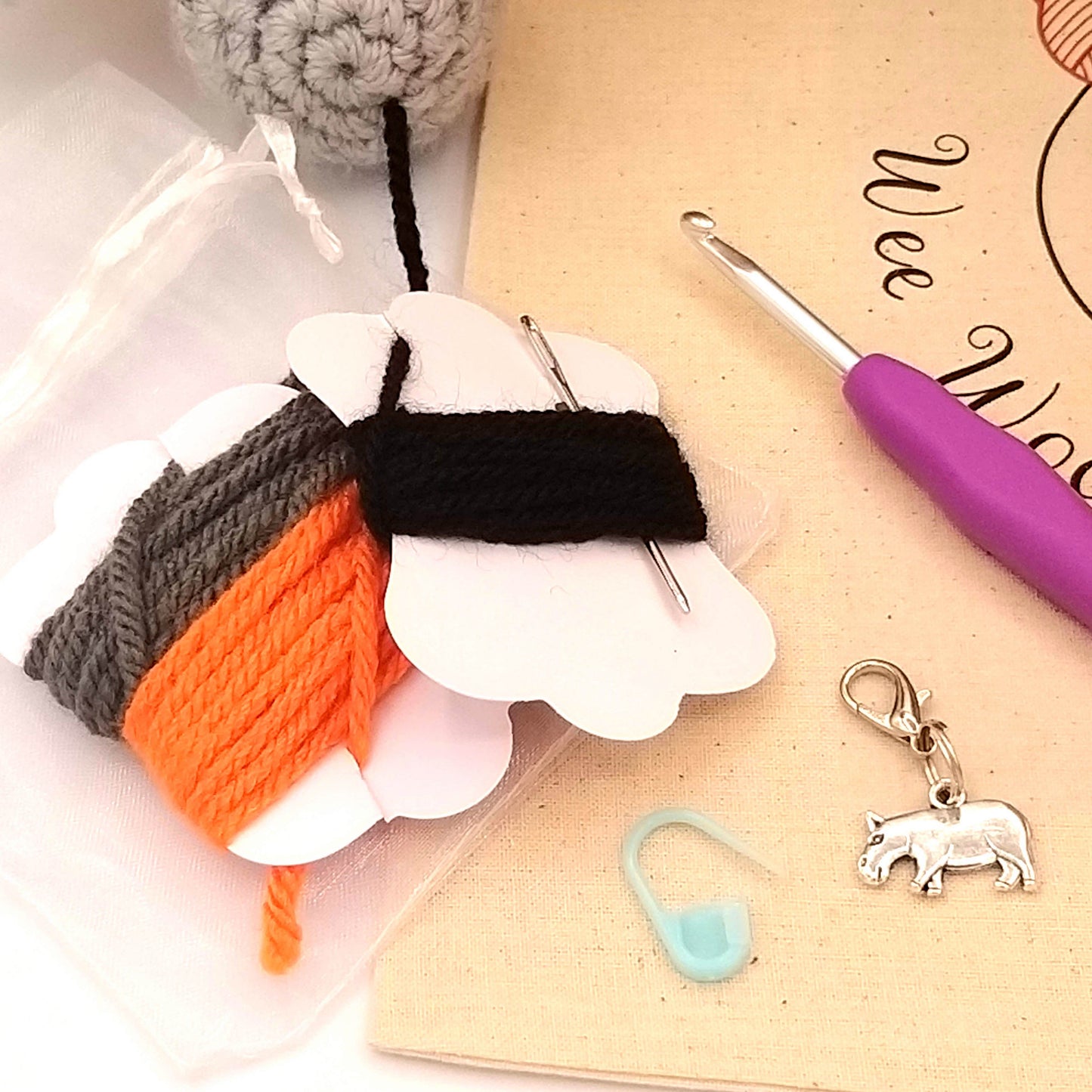 Henry the Hippo Luxury Crochet Kit