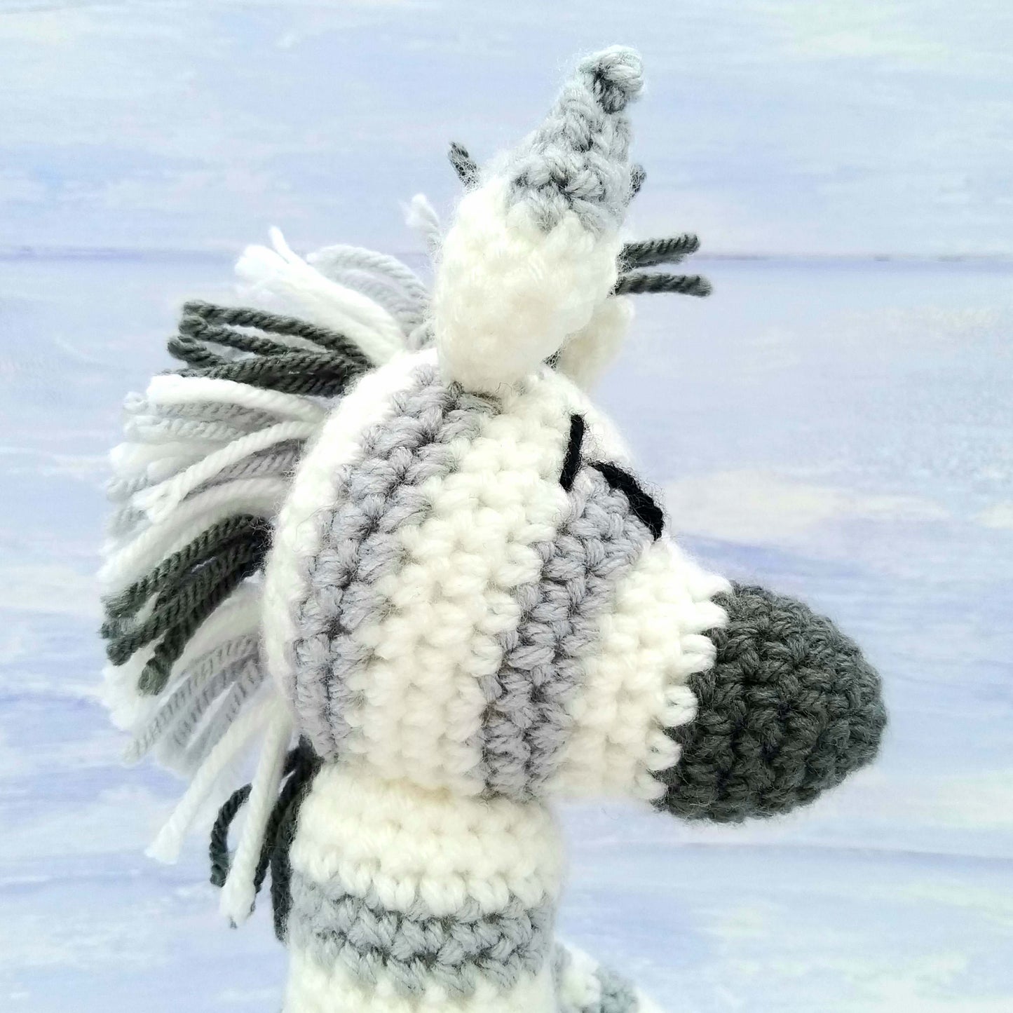 Julie the Zebra - PDF Crochet Pattern