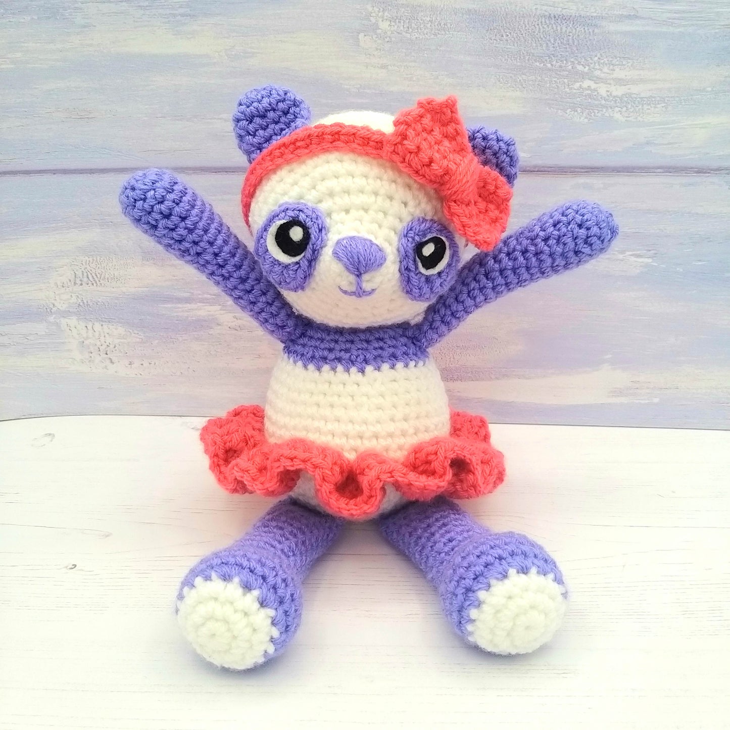 Peter and Melinda the Panda - PDF Crochet Pattern