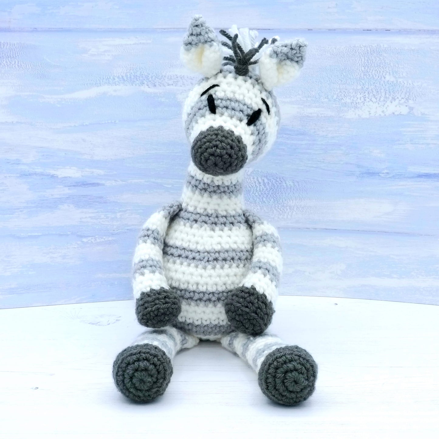 Julie the Zebra - PDF Crochet Pattern